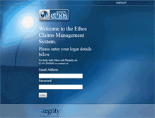 Tablet Screenshot of ethos.ntegrity.co.uk